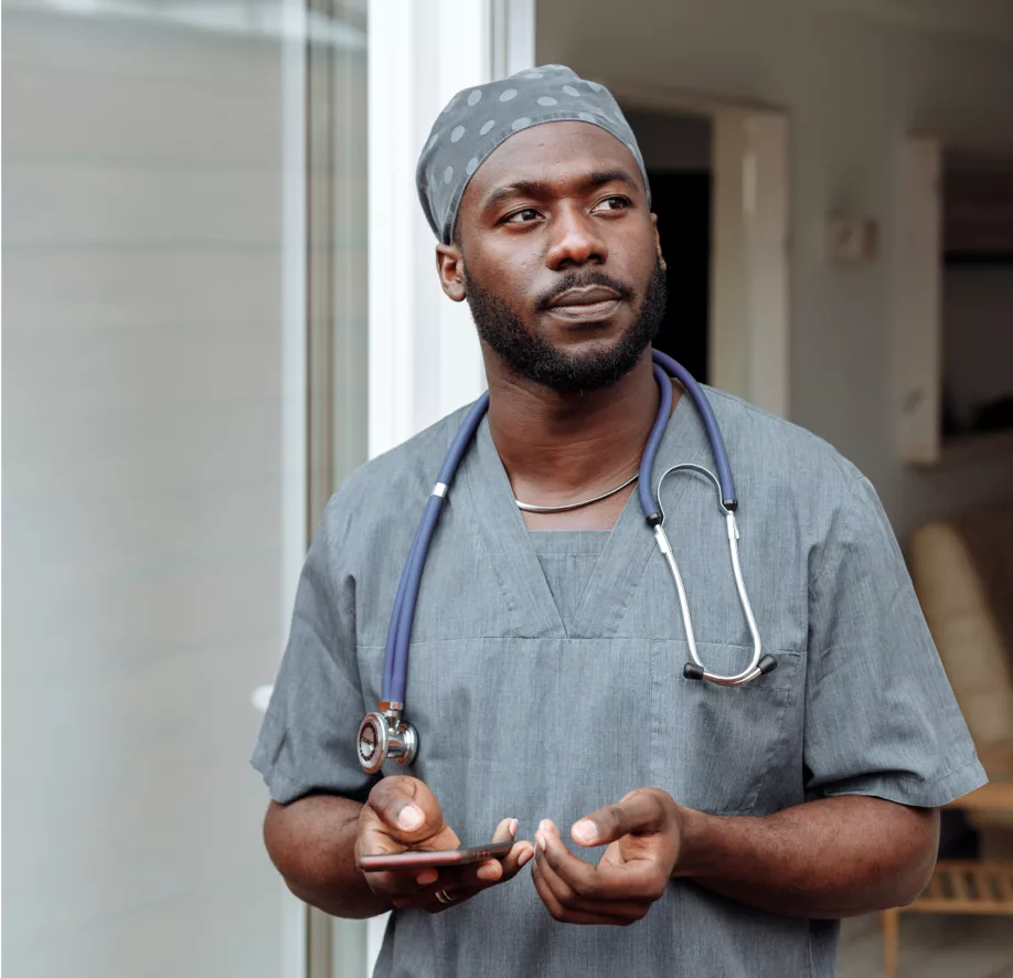 Black medical professional